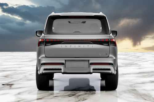 Full Rear View of Infiniti QX80