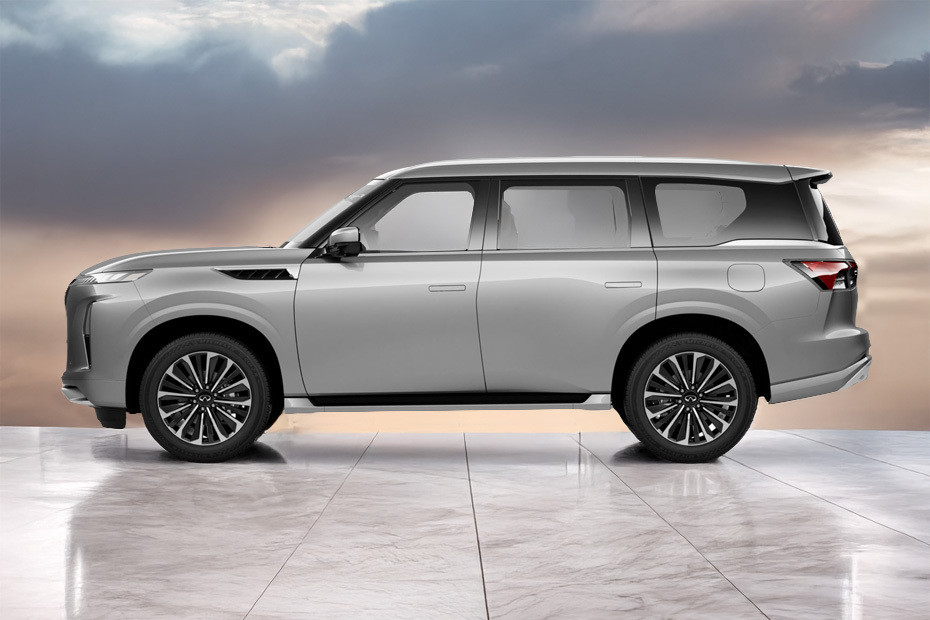 QX80 Side view