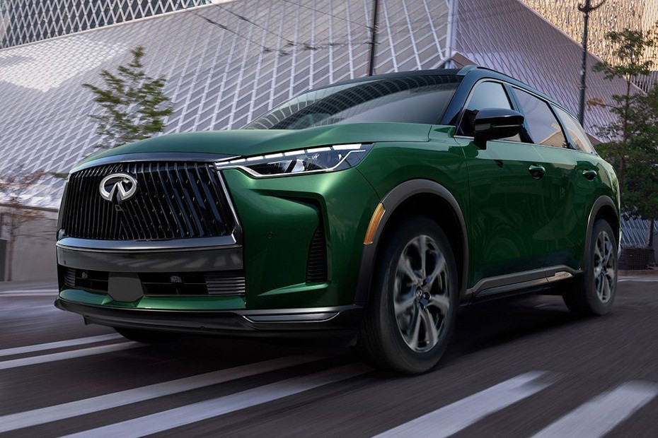 QX60 Front deep low Angle View