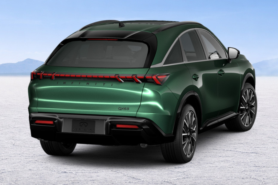 QX65 Rear angle view