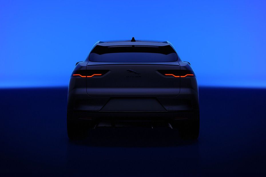 Full Rear View of Jaguar I-Pace