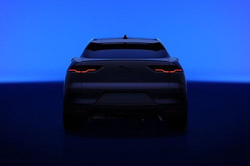 Full Rear View of Jaguar I-Pace