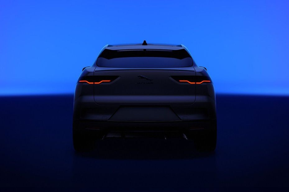 Full Rear View of Jaguar I-Pace