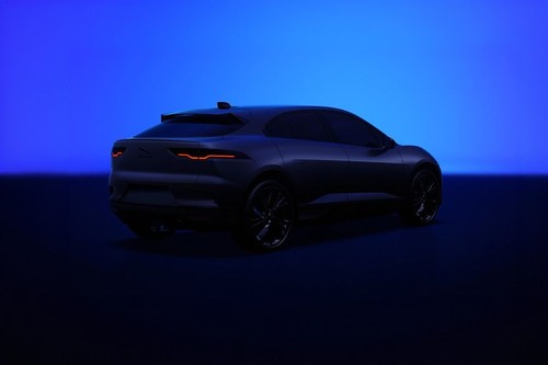 I-Pace Rear angle view