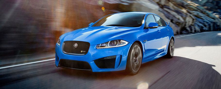 Jaguar XFR S Front Angle High View