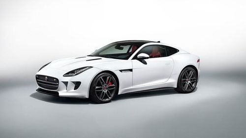 F Type R Coupe Side view