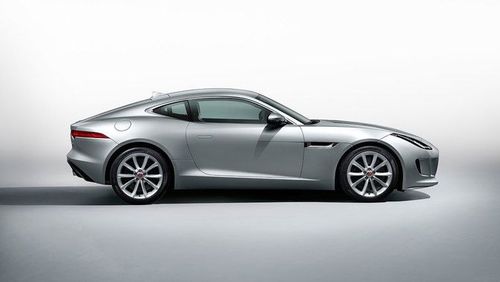 F Type R Coupe Side view
