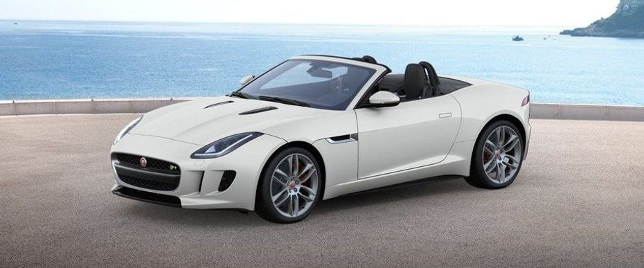 F-Type R AWD Convertible Side view