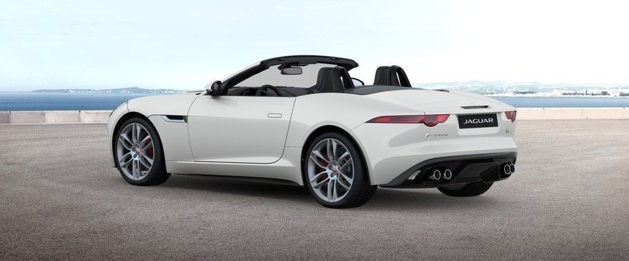F-Type R AWD Convertible Side view