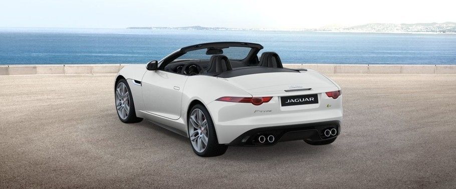 Rear Medium View of Jaguar F-Type R AWD Convertible