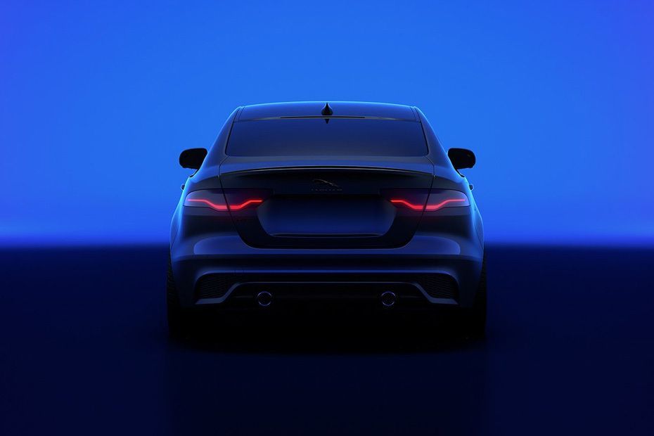 Full Rear View of Jaguar XE
