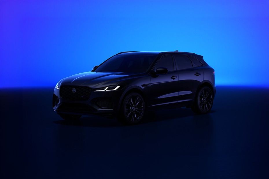 F-Pace Front angle low view