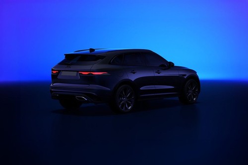 F-Pace Rear angle view