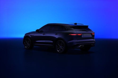 Rear Cross Side View of Jaguar F-Pace
