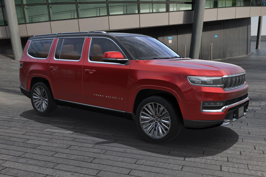 Jeep Grand Wagoneer Front Cross Side View