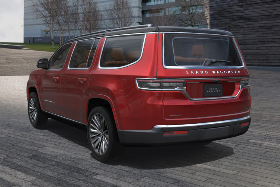 Rear Medium View of Jeep Grand Wagoneer