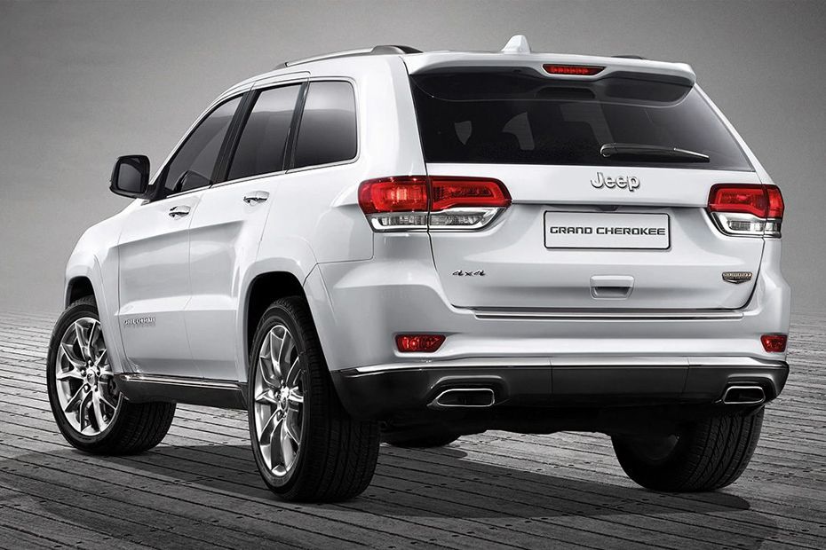 Rear Cross Side View of Jeep Grand Cherokee-2012