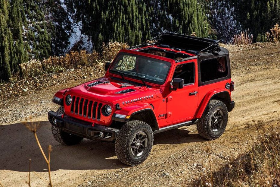 Jeep Wrangler Front Side View