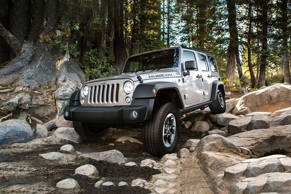 Jeep Wrangler Unlimited Front Angle High View