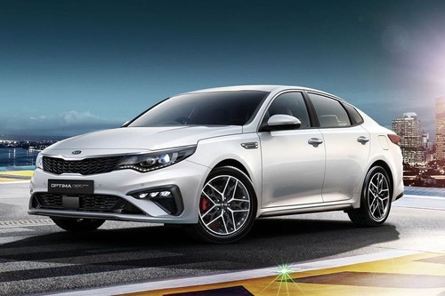 KIA Optima Front Side View