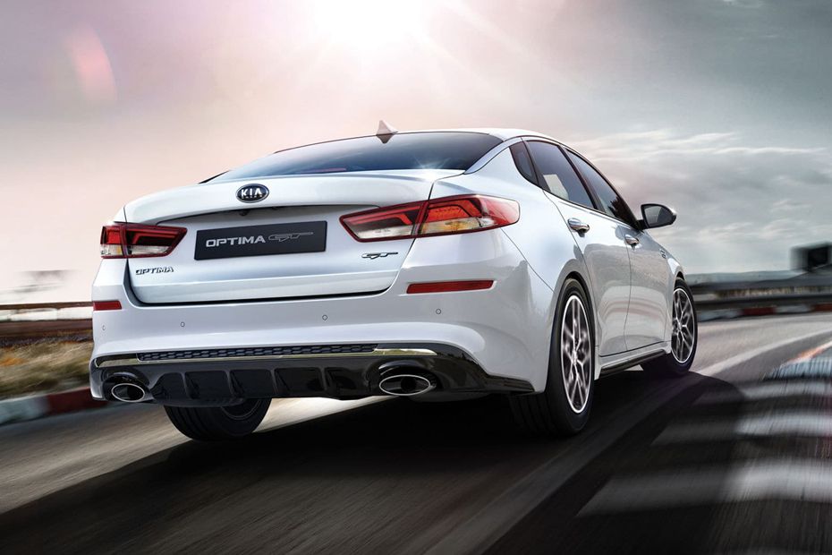 Optima Rear angle view