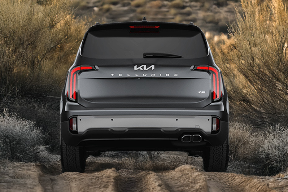 Full Rear View of KIA Telluride