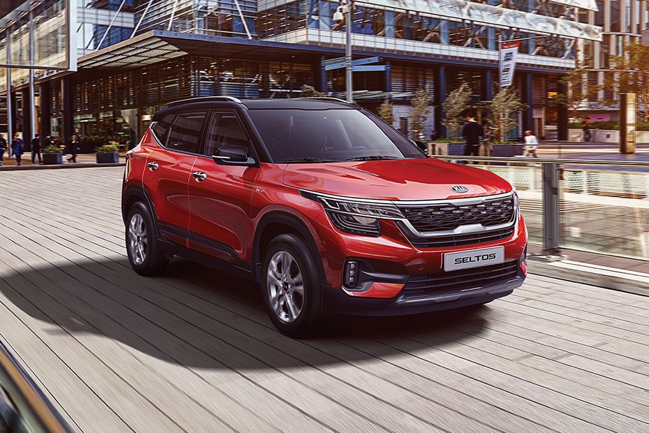 Seltos (2022-2023) Front angle low view