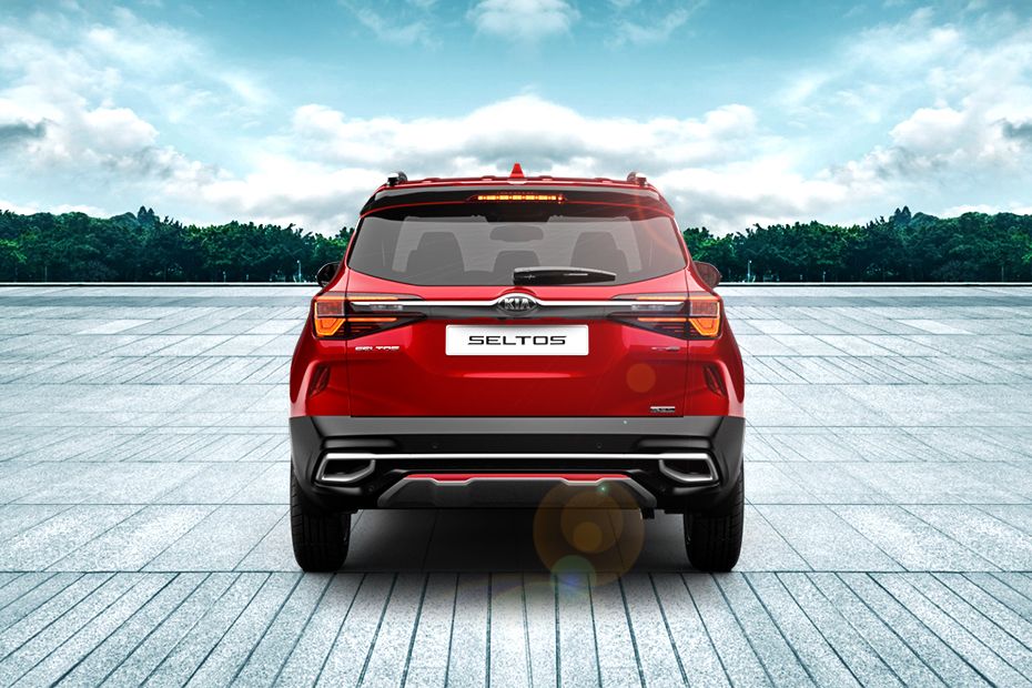 Full Rear View of KIA Seltos (2022-2023)