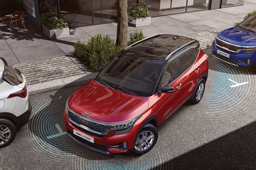 Top View of Seltos (2022-2023)