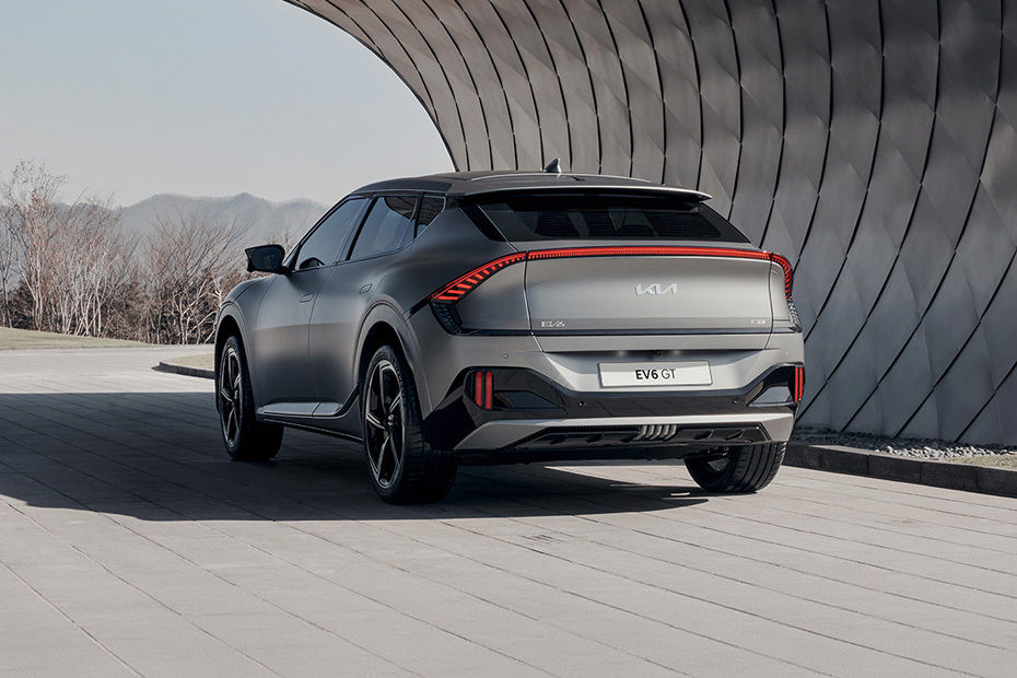 Rear Medium View of KIA EV6