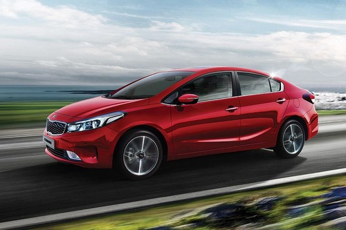 KIA Cerato (2012-2021) Front Angle High View
