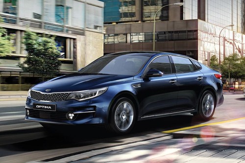 Optima (2012-2021) Front angle low view