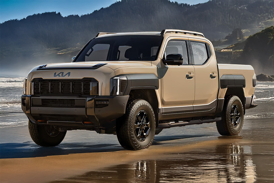 KIA Tasman Front Side View