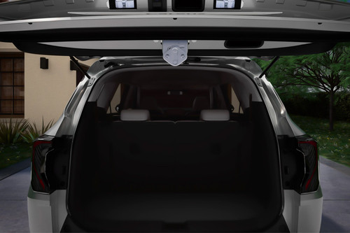 Trunk Open Closer View of Carens