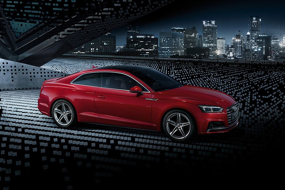 Audi A5 Coupe Front Cross Side View