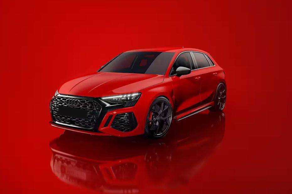 RS3 Sportback Tilted Front View