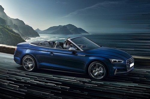 Audi S5 Convertible Front Medium View
