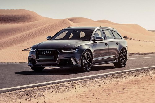 RS6 Avant Performance Front angle low view