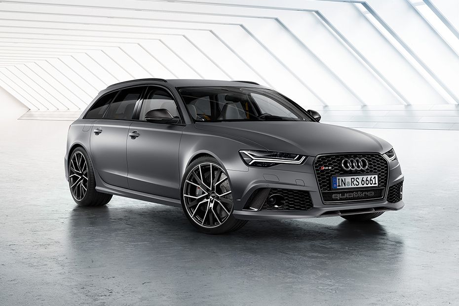 Audi RS6 Avant Performance Front Cross Side View