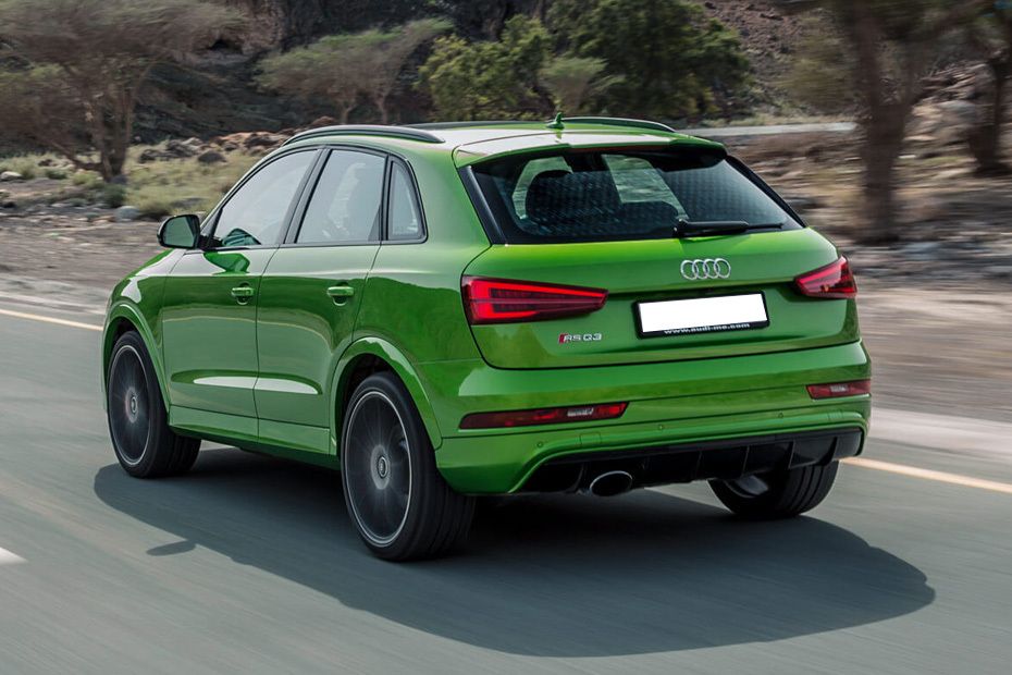 Rear Cross Side View of Audi RS Q3 (2017-2022)