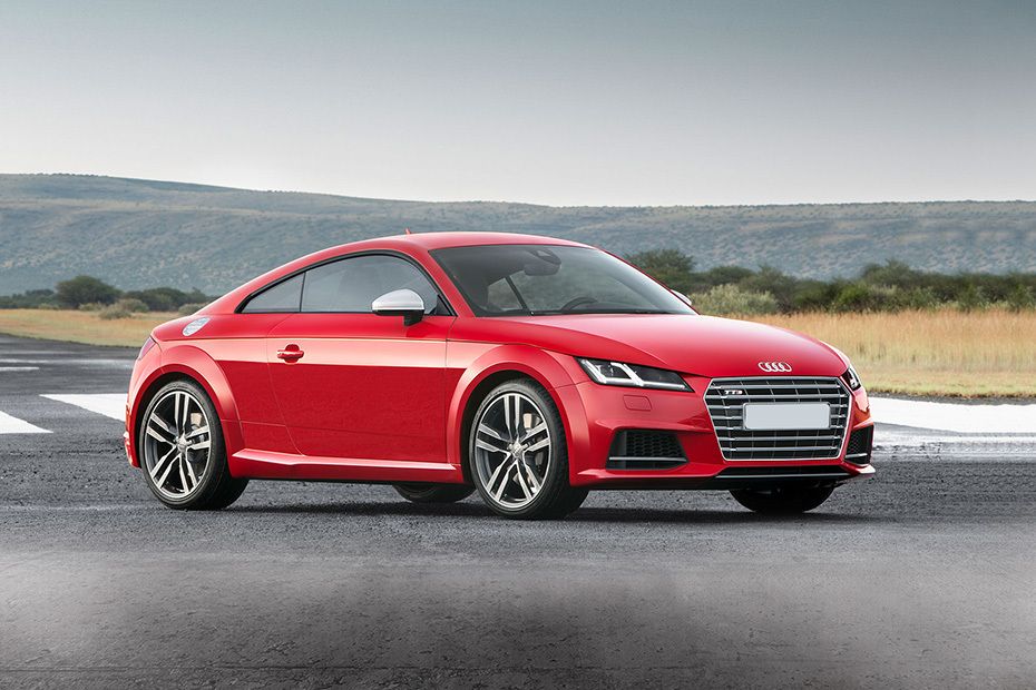 Audi TTS Coupe Front Cross Side View