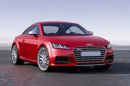 Audi TTS Coupe Front Medium View