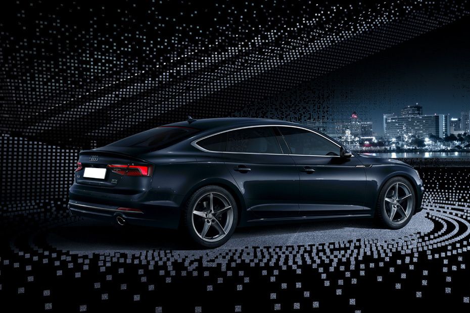 A5 Sportback Rear angle view