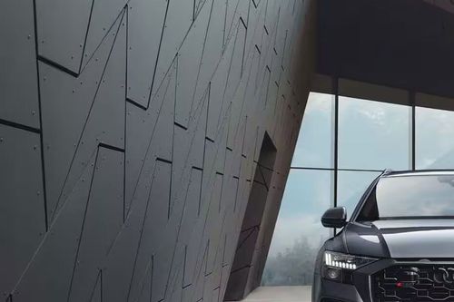 Audi RS Q8 Drivers Side Mirror Front Angle