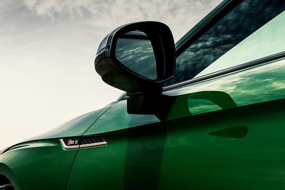 Audi RS 5 Coupe Drivers Side Mirror Rear Angle