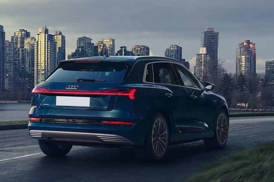 E-tron Rear angle view