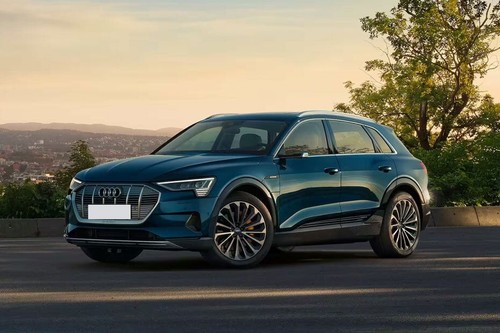 E-tron Tilted Front View