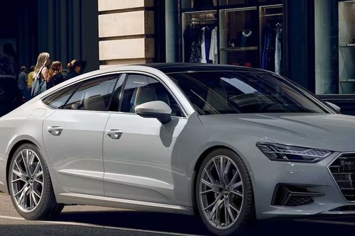 Audi A7 Sportback Drivers Side Mirror Front Angle