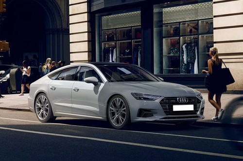 Audi A7 Sportback Front Side View