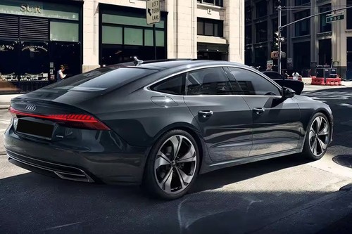 A7 Sportback Rear angle view